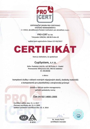 certifikat iso